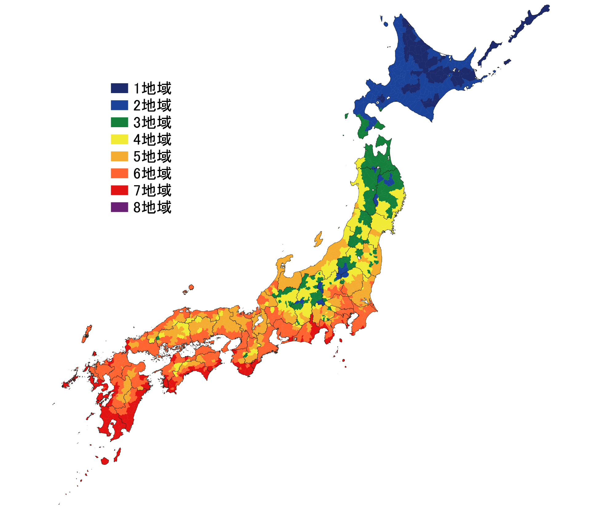 省エネ地域区分