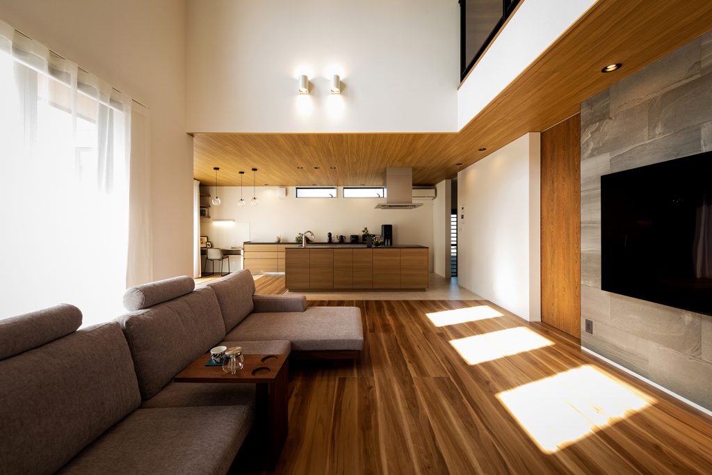 画像：デザイン性と快適さにこだわったSE構法の家　