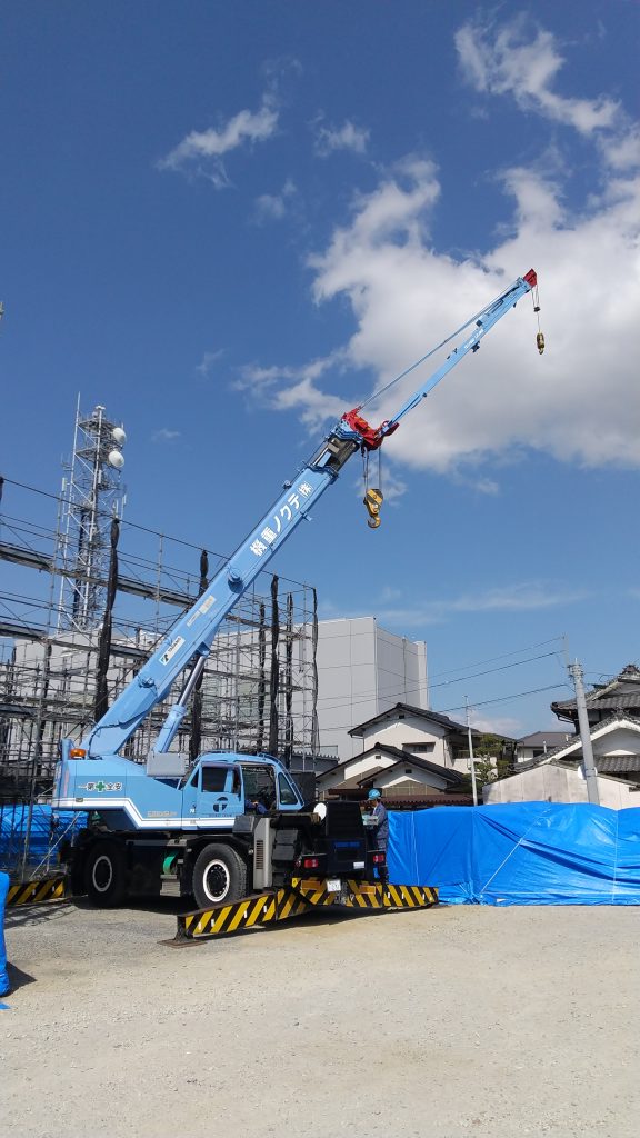 重量木骨㊗新社屋上棟です！！