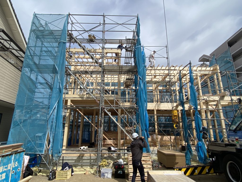 上棟おめでとうございます！