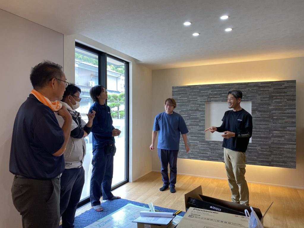 N様邸　社内竣工検査を行いました！