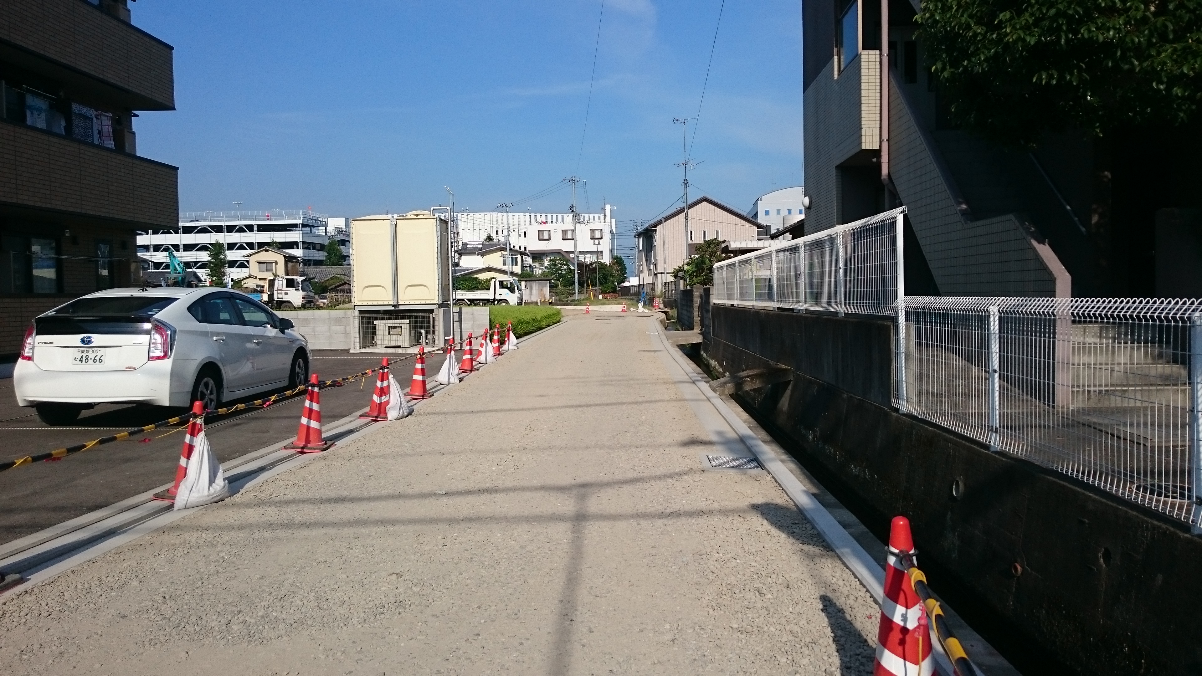 北井門分譲地造成 004