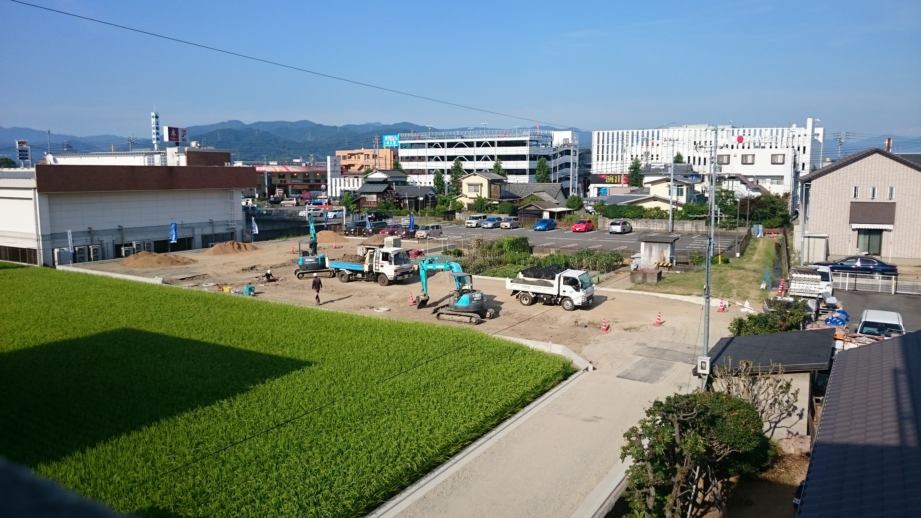 北井門分譲地造成 003